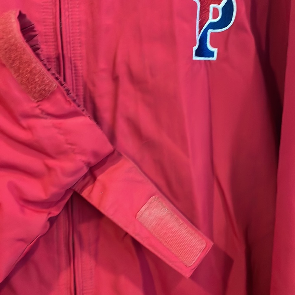 XXXL UPENN RED WATER RESISTANT FLEECE LINED JACKET